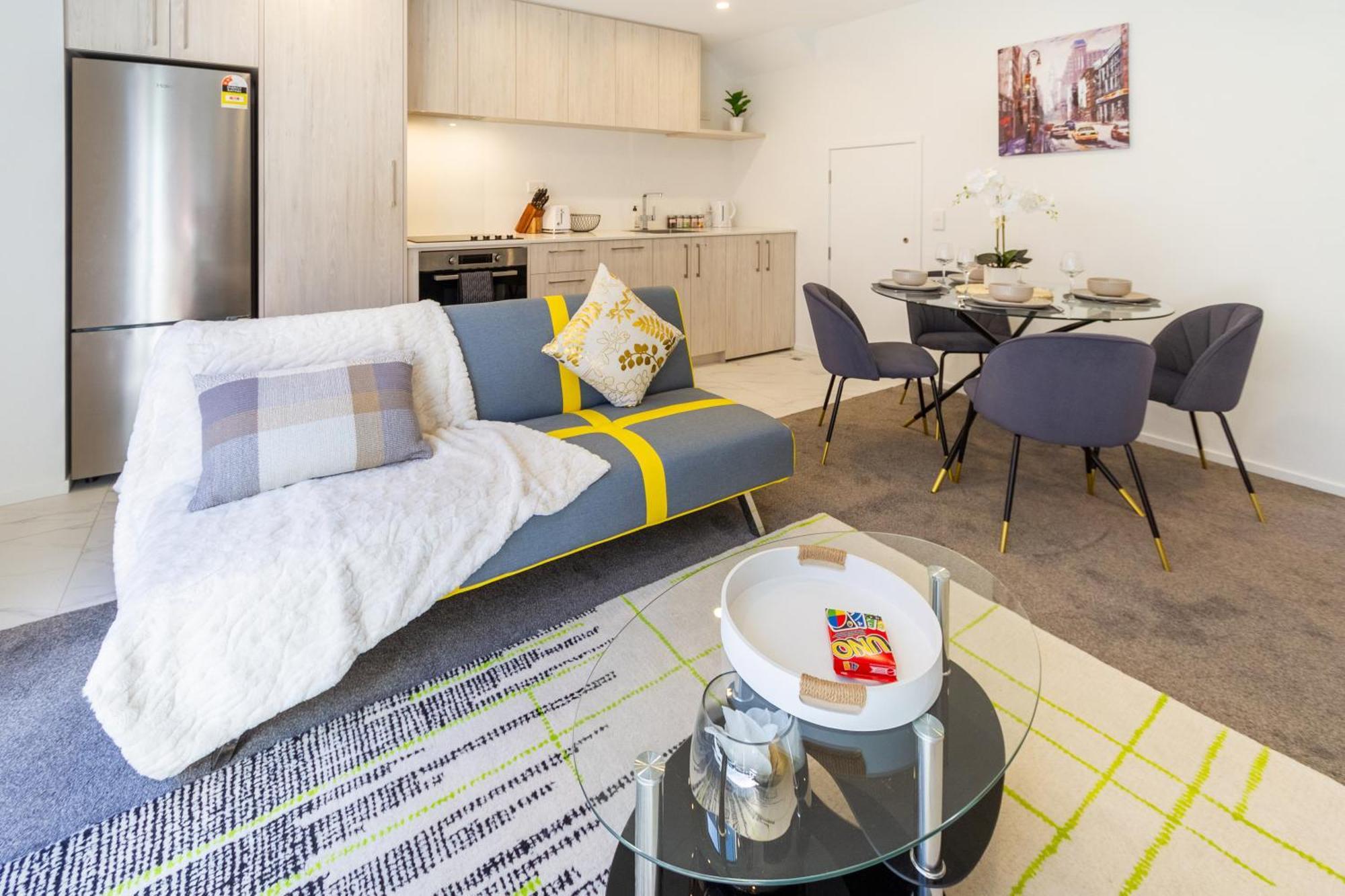 Central Escape On Cashel Street 2 Bed 2 Bath ไครสต์เชิร์ช ภายนอก รูปภาพ