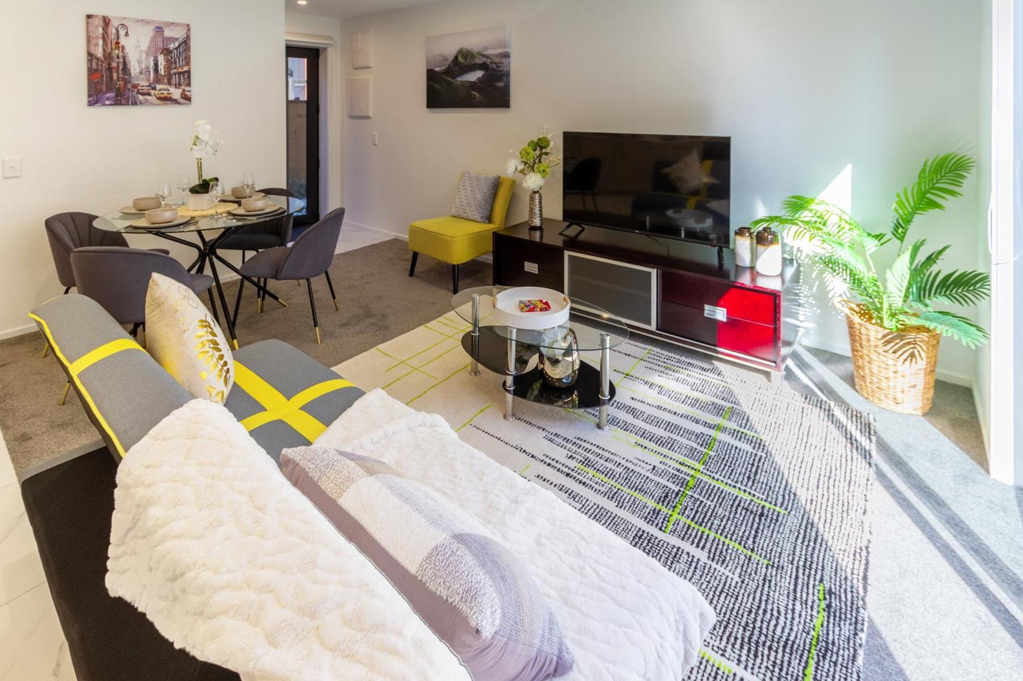 Central Escape On Cashel Street 2 Bed 2 Bath ไครสต์เชิร์ช ภายนอก รูปภาพ